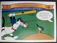 Sylvester / Tweety [Batting Twoubles] #77 Baseball Cards 1991 Upper Deck Comic Ball 2 Prices