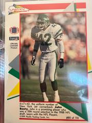 John Booty #80 Football Cards 1991 Pacific Flash Cards Prices
