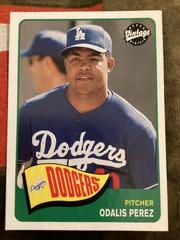 Odalis Perez #80 Baseball Cards 2003 Upper Deck Vintage Prices