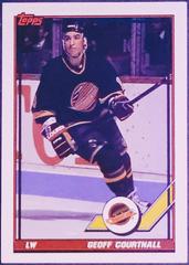Geoff Courtinall #305 Hockey Cards 1991 Topps Prices