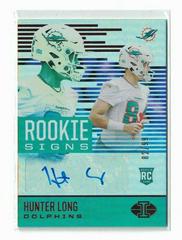 Hunter Long [Red] #RS-HL Football Cards 2021 Panini Illusions Rookie Signs Autographs Prices
