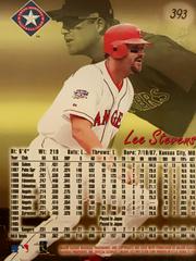 Rear | Lee Stevens Baseball Cards 1997 Ultra