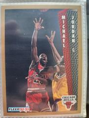 Michael Jordan #7 Basketball Cards 1992 Fleer Prices