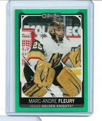 Marc Andre Fleury [Neon Green] Hockey Cards 2021 O Pee Chee Prices