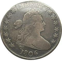 1806 [POINTED 6] Coins Draped Bust Half Dollar Prices