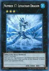 Number 17: Leviathan Dragon [1st Edition Ghost Rare] YuGiOh Generation Force Prices