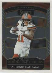 Antonio Callaway Football Cards 2018 Panini Select Rookie Selections Prices