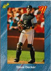 Steve Decker #T7 Baseball Cards 1991 Classic Prices