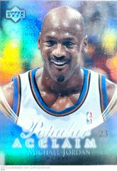 Michael Jordan [Popular Acclaim] Basketball Cards 2002 Upper Deck Honor Roll Prices
