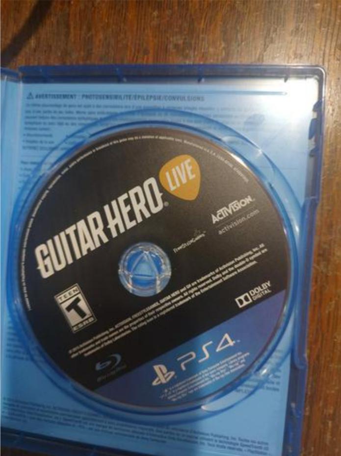 Guitar Hero Live [Guitar Bundle] Item only PAL Playstation 4
