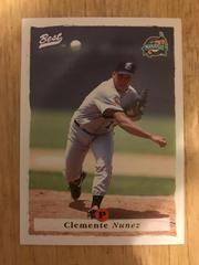 Clemente Nunez #72 Baseball Cards 1995 Best Prices