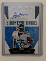 Jayon Brown #SM 49 Football Cards 2019 Donruss Signature Marks Autographs Prices
