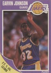 Magic Johnson #77 Basketball Cards 1989 Fleer Prices