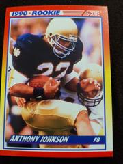 Anthony Johnson #624 Football Cards 1990 Panini Score Prices