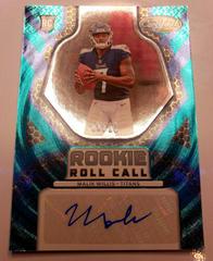Malik Willis [Teal Etch] #RCS-MW Football Cards 2022 Panini Certified Rookie Roll Call Signatures Prices