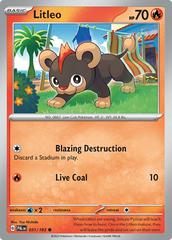 Litleo #31 Pokemon Paldea Evolved Prices