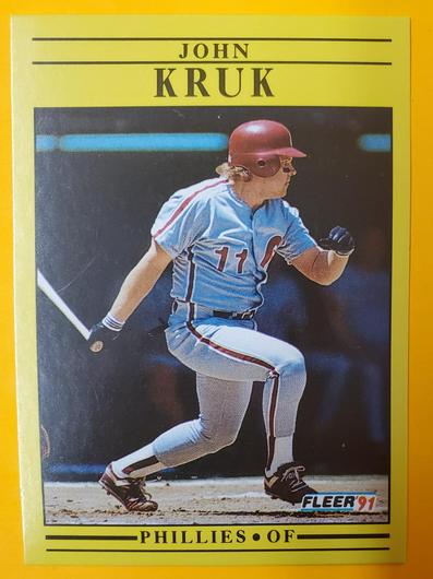 John Kruk Ungraded 1991 Fleer