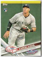 Aaron Judge [Fielding] #147 Baseball Cards 2017 Topps Opening Day Prices