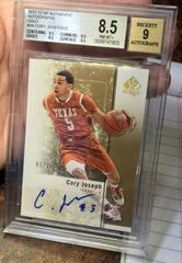 Cory Joseph Autograph-Gold Basketball Cards 2011 SP Authentic Prices
