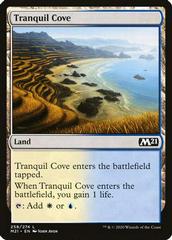 Tranquil Cove [Foil] Magic Core Set 2021 Prices