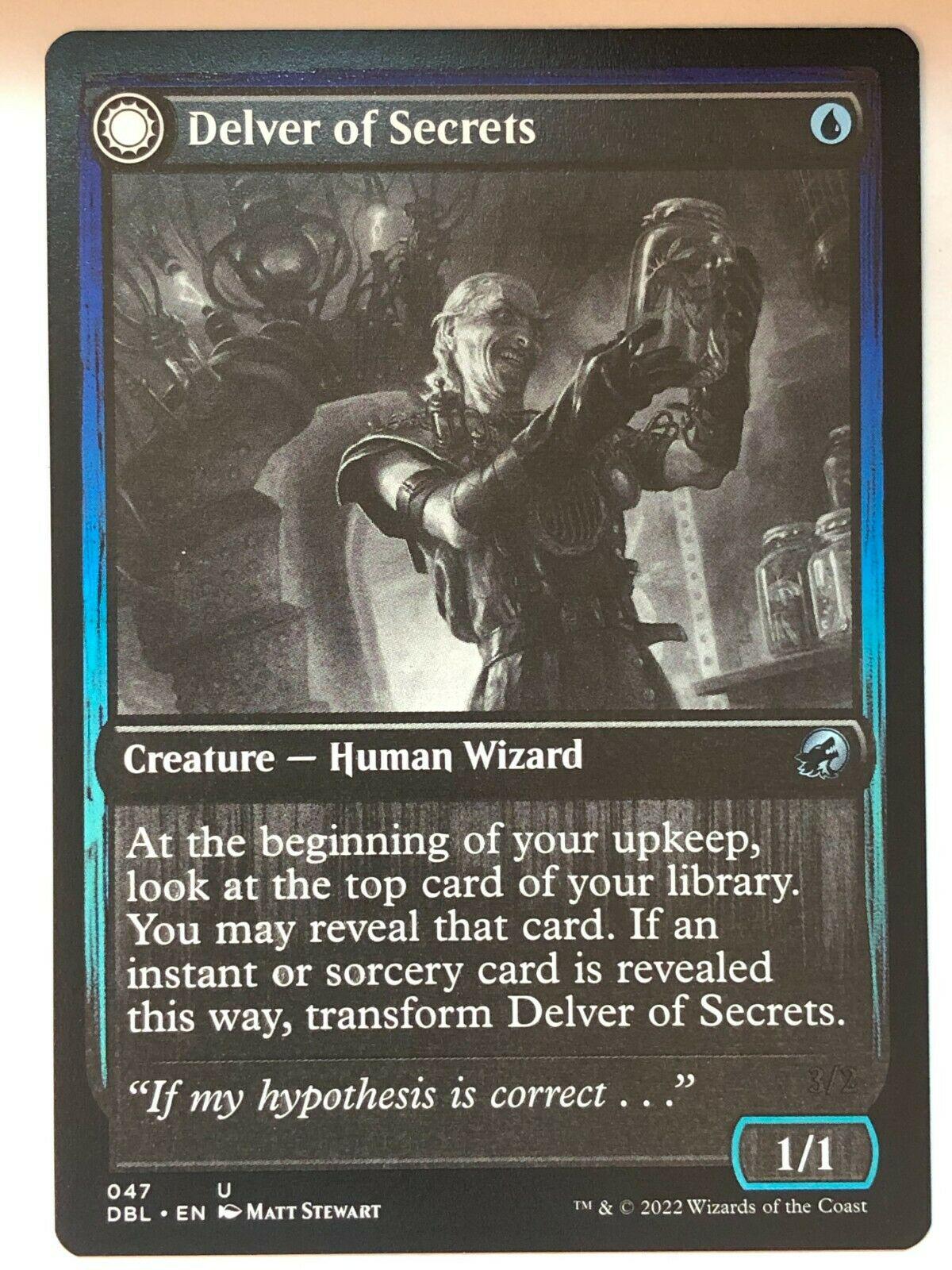 Delver of Secrets Prices | Magic Innistrad: Double Feature | Magic Cards