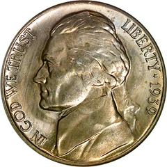 1939 D Coins Jefferson Nickel Prices