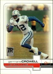 Germane Crowell #28 Football Cards 2002 Topps Reserve Prices