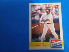 Tony Gwynn #13 Baseball Cards 1989 Bazooka Prices