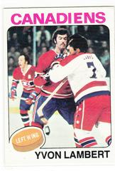 Yvon Lambert Hockey Cards 1975 Topps Prices