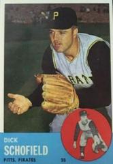 Dick Schofield #34 Baseball Cards 1963 Topps Prices