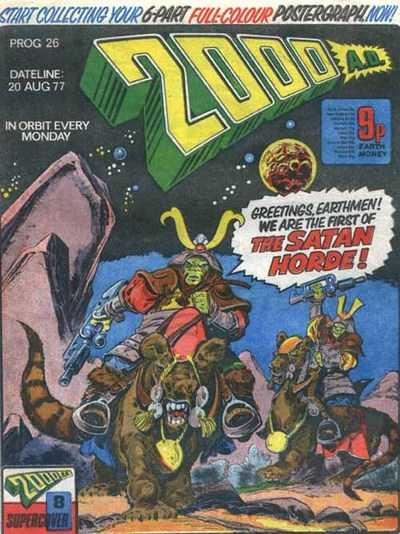 2000 AD #26 (1977) Comic Books 2000 AD