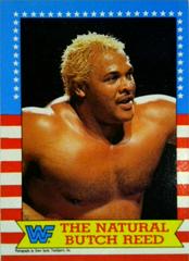 The Natural Butch Reed #18 Wrestling Cards 1987 Topps WWF Prices