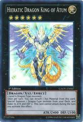 Hieratic Dragon King of Atum [1st Edition] YuGiOh Galactic Overlord Prices