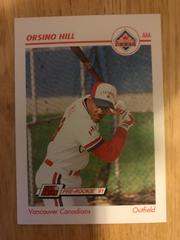 Orsino Hill #638 Baseball Cards 1991 Impel Line Drive Prices