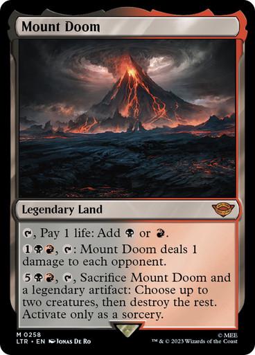 Mount Doom #258 Magic Lord of the Rings