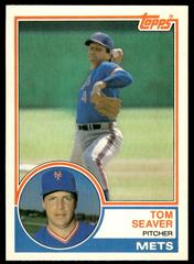Tom Seaver #101T Baseball Cards 1983 Topps Traded Prices