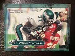 William Thomas Football Cards 2000 Skybox Impact Prices
