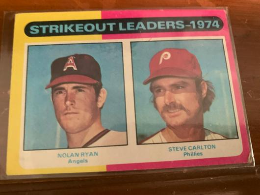 Strikeout Leaders [Nolan Ryan, Steve Carlton] #312 photo