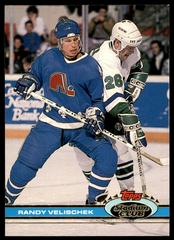 Randy Velischek #27 Hockey Cards 1991 Stadium Club Prices
