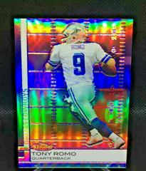 Tony Romo [Red Refractor] #41 Football Cards 2009 Topps Finest Prices