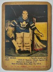 Turk Broda #75 Hockey Cards 1951 Parkhurst Prices