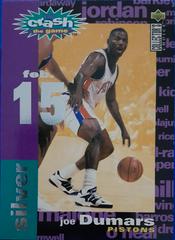 Joe Dumars #C28 Basketball Cards 1995 Collector's Choice Crash the Game Scoring Assist Rebound Prices