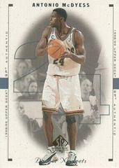 Antonio McDyess #29 Basketball Cards 1998 SP Authentic Prices