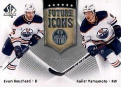 Kailer Yamamoto, Evan Bouchard #FI-12 Hockey Cards 2021 SP Authentic Future Icons Prices
