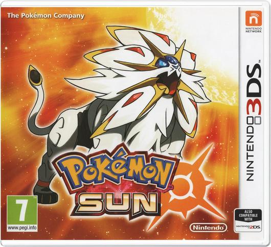 Pokemon Sun Cover Art