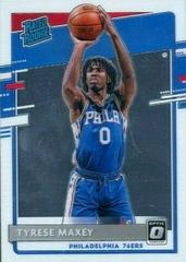 Tyrese Maxey Basketball Cards 2020 Panini Donruss Optic Prices