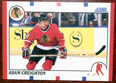 Adam Creighton Hockey Cards 1990 Score Prices
