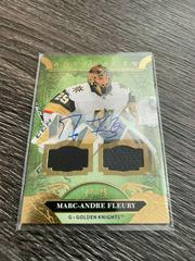 Marc Andre Fleury [Autograph Material Gold] #105 Hockey Cards 2020 Upper Deck Artifacts Prices