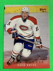 Saku Koivu #259 Hockey Cards 1995 Upper Deck Prices