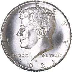 2021 D Coins Kennedy Half Dollar Prices